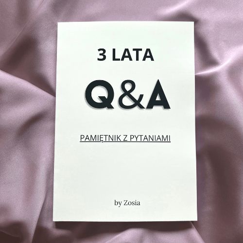 3 lata Q&amp;A Pytanie na każdy dzień
